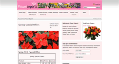 Desktop Screenshot of flowerexperts.com